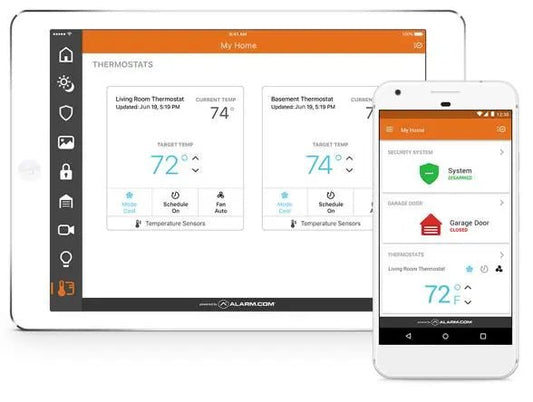 Smart home security and automation powered by Alarm.com — Austin, Texas homes protected by Avenger Security.