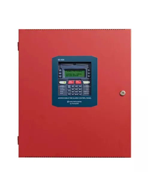 Fire-Lite ES-50X addressable fire alarm control panel with 50 point capacity for commercial fire systems